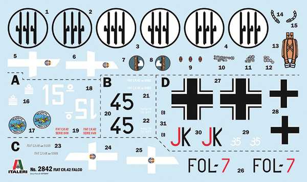 FIAT CR.42 Falco Assault/Night Fight (1:48)