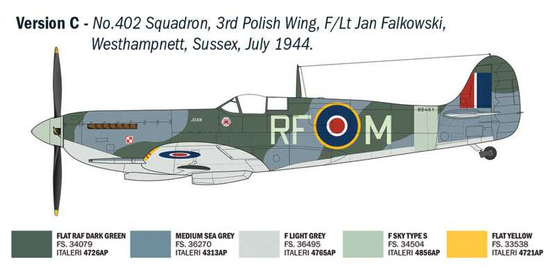 Spitfire Mk. IX Aces (1:48)