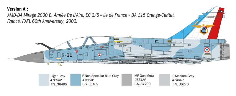 Mirage 2000 B/D (Italeri 1:72)