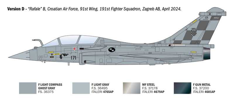 Rafale B (Italeri 1:72)