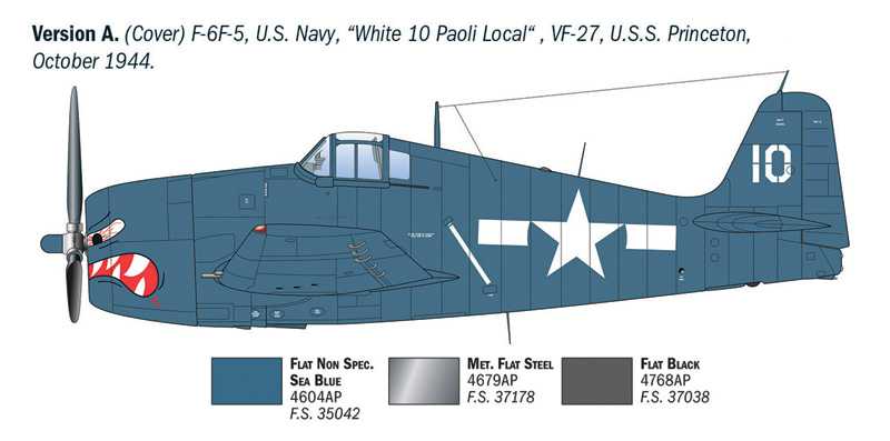 Grumman F6F-3/5 Hellcat (1:72)