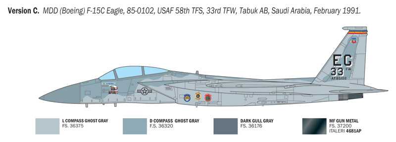 F-15C Eagle (Italeri 1:48)