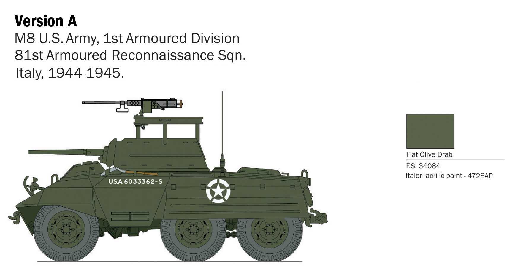 M-8 Greyhound M8/M20 (1:56)