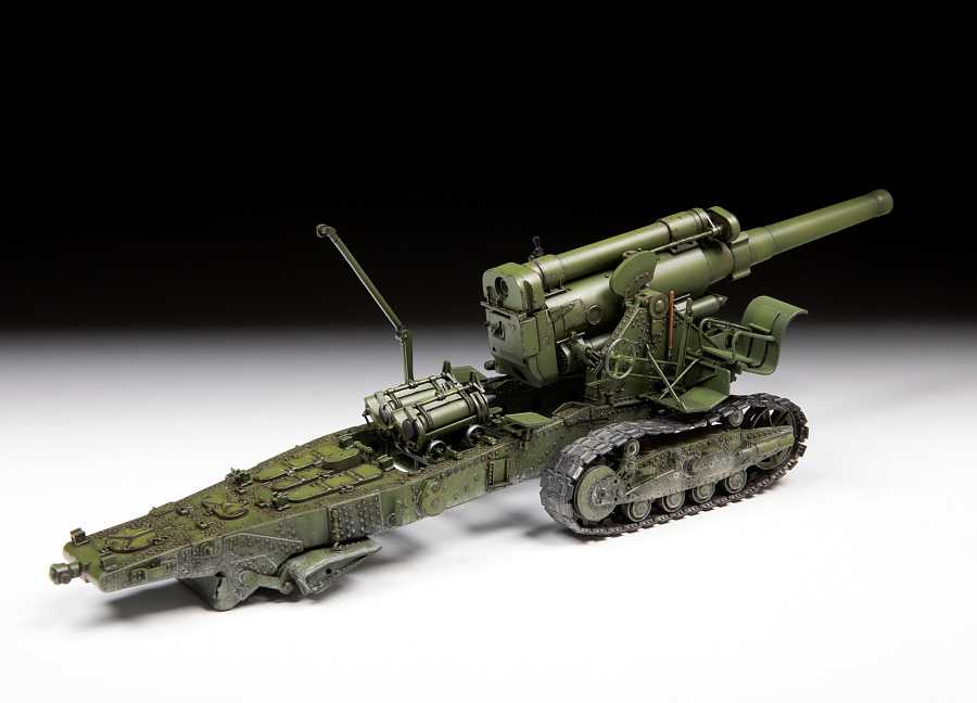 M1931 (B-4) 203mm Howitzer WWII (Zvezda 1:35)