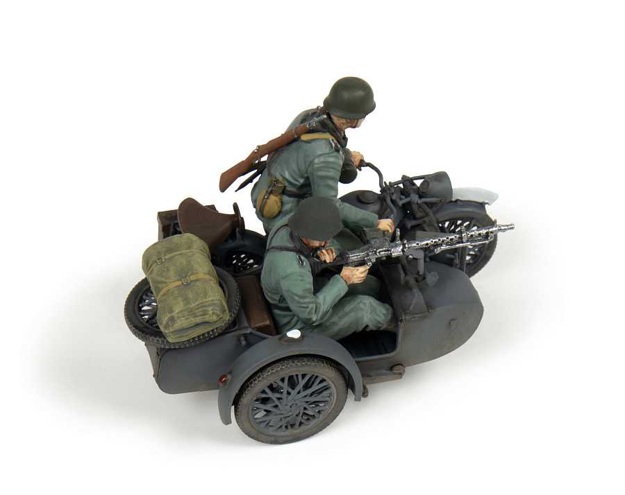 Zündapp K800 Motorcycle w/sidecar (1:35)
