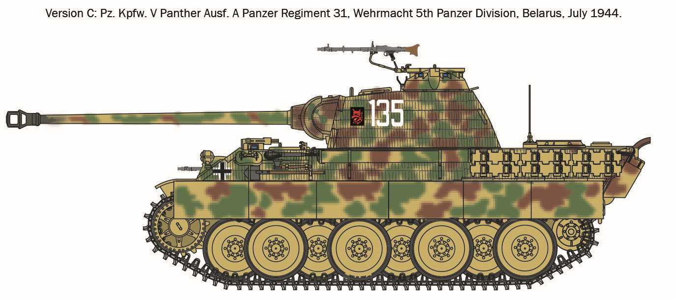 Sd.Kfz. 171 Pz.Kpfw. V Panther Ausf. A (1:72)