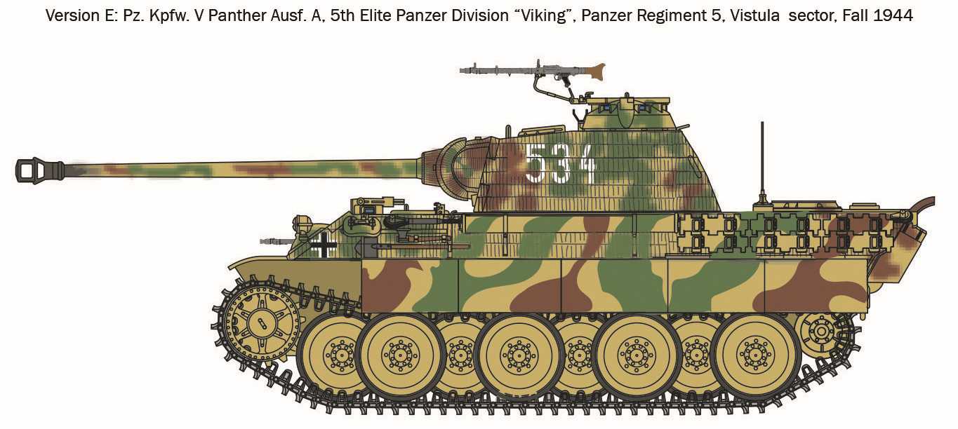 Sd.Kfz. 171 Pz.Kpfw. V Panther Ausf. A (1:72)