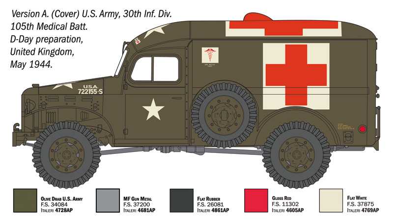 Dodge WC54 Ambulance (Italeri 1:35)