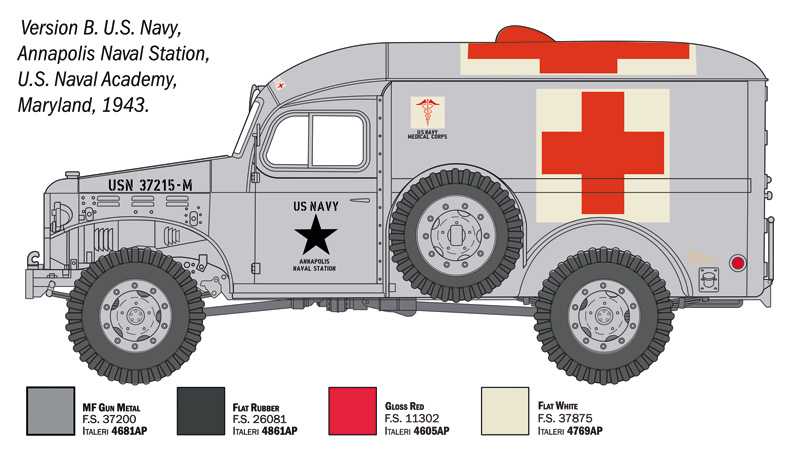 Dodge WC54 Ambulance (Italeri 1:35)