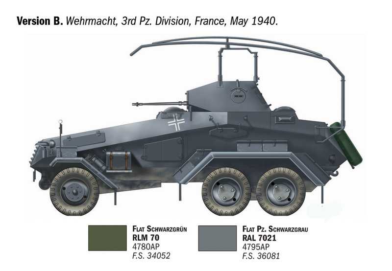 Sd.Kfz. 232. 6 Rad (1:72)