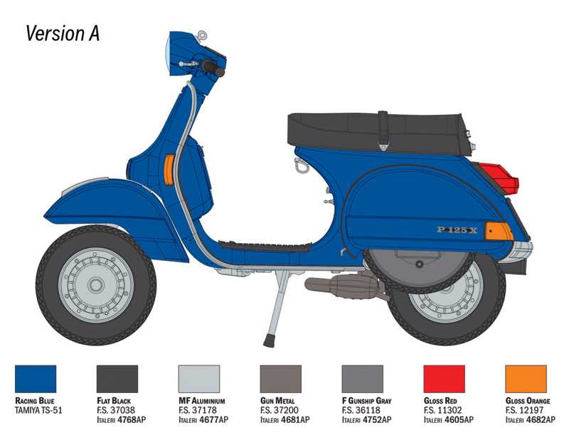 Vespa PX 125/150 1978 (1:9)