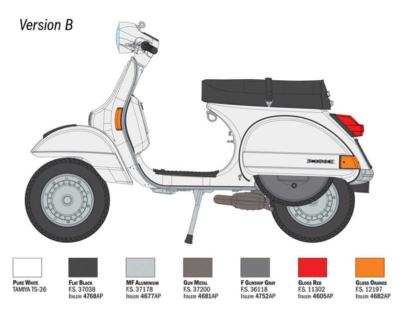 Vespa PX 125/150 1978 (1:9)