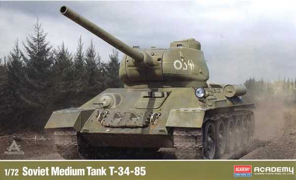 Soviet Medium Tank T-34/85 (Academy 1:72)