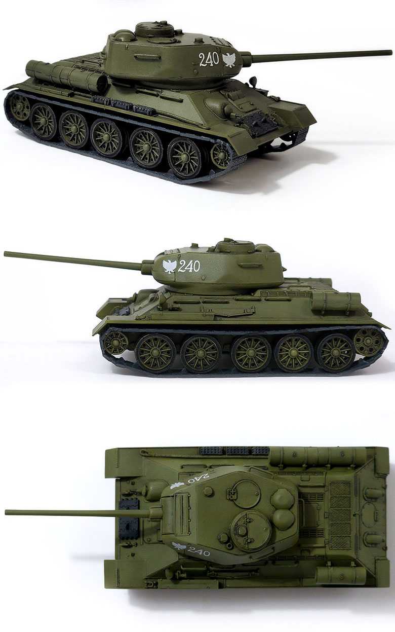 Soviet Medium Tank T-34/85 (Academy 1:72)