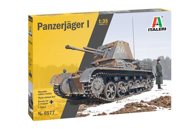 1/35 Plastikový model - tank 6577 - Panzerjager I