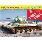 Model Kit tank 6621 - T-34/76 Mod.1943 w/Commander Cupola No. 112 Factory (1:35) Model Kit tank 6621 - T-34/76 Mod.1943 w/Commander Cupola No. 112 Factory (1:35)