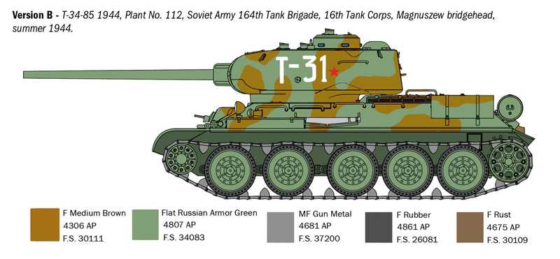 T-34/85 Zavod 112 Mod. 1944 (1:35)
