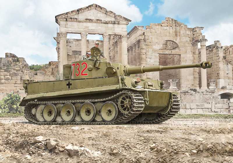 Tank Pz. Kpfw. VI Tiger I Ausf. E/H1 (1:35)