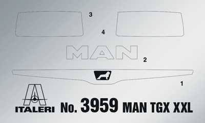 MAN TGX XXL D38 (Italeri 1:24)