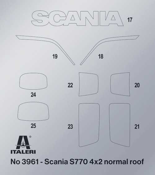 Scania S770 V8 "White Cab" (Italeri 1:24)
