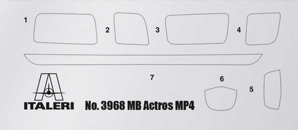 Mercedes-Benz Actros MP4 Space Grand Prix Edition (1:24)