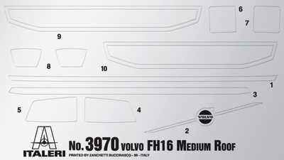 Volvo FH16 Medium Roof (1:24)