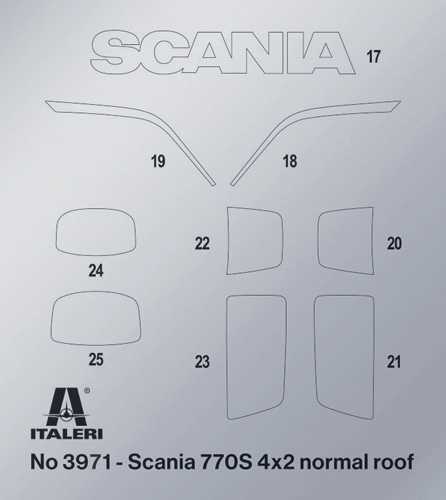 Scania S770 4x2 Normal Roof "Grey Cab" (1:24)