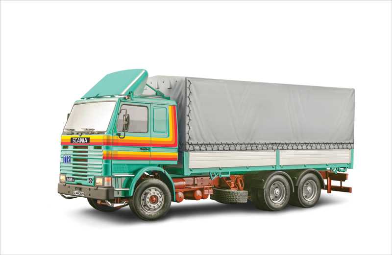 Scania 142H 6x2 Canvas (Italeri 1:24)