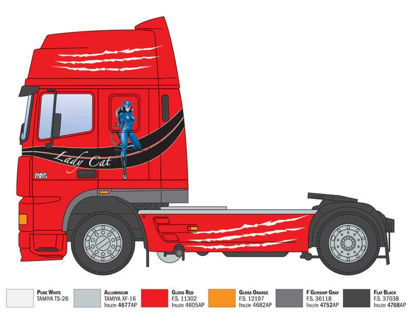 DAF XF 95 Super Space Cab (1:24)