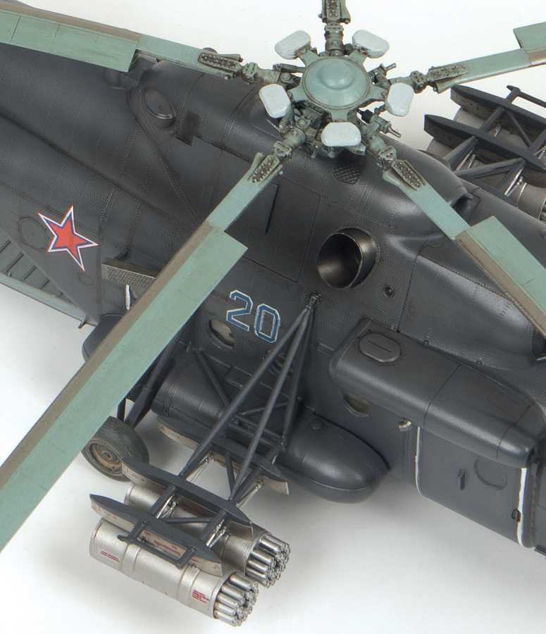 Soviet helicopter MI-171SH (1:48)