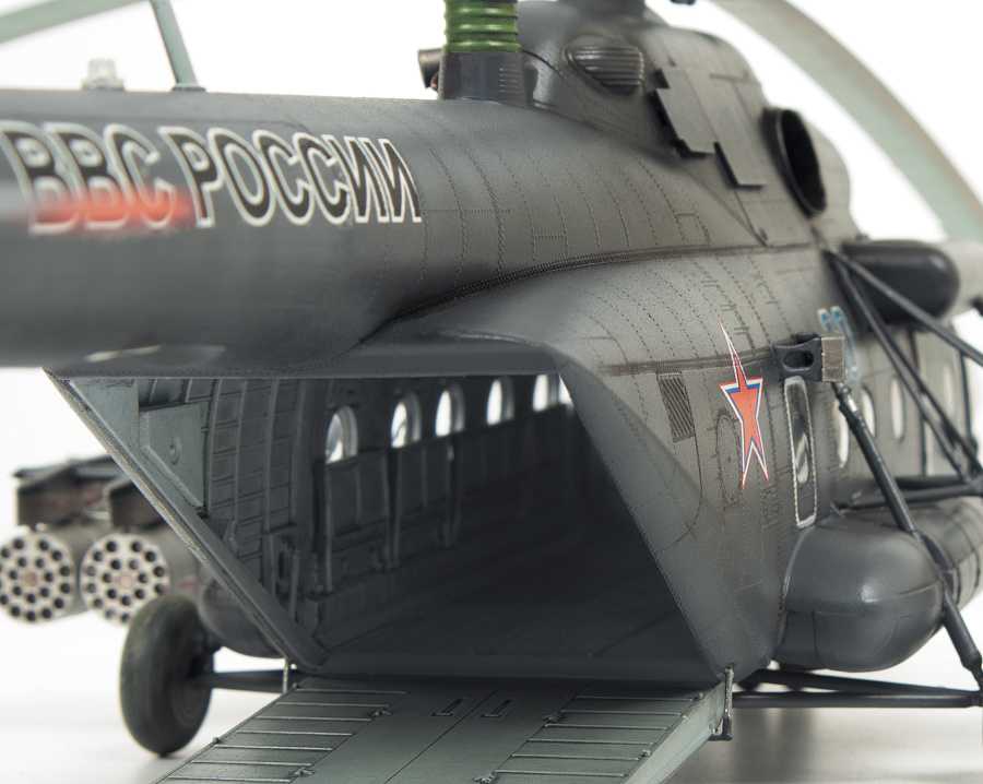 Soviet helicopter MI-171SH (1:48)