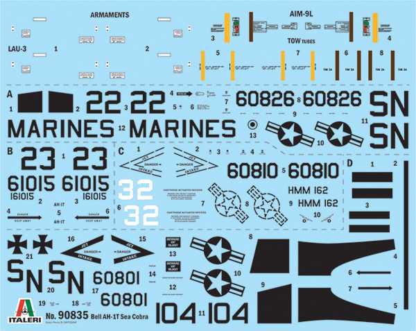 AH-1T Sea Cobra (Italeri 1:48)