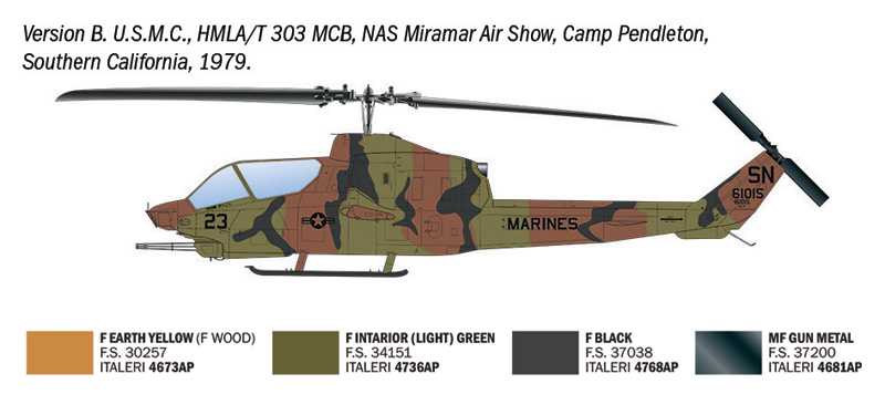 AH-1T Sea Cobra (Italeri 1:48)