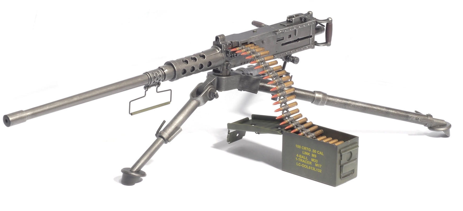 M2 .50cal BROWNING MACHINE GUN w/TRIPOD (Dragon 1:6)