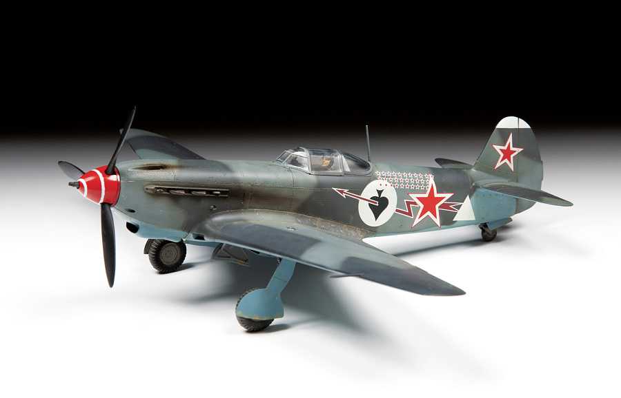 Yak-9-T with cannon (Zvezda 1:48)