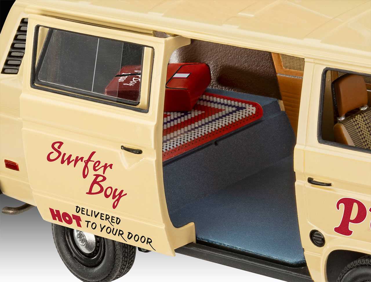 ModelSet  - VW T3 Bus "Surfer Boy" (Revell 1:25)