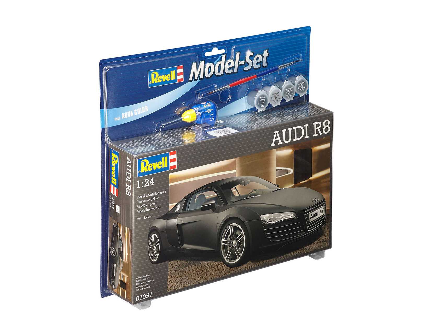 1/24 Plastikový model Set - auto 67057 - Audi R8
