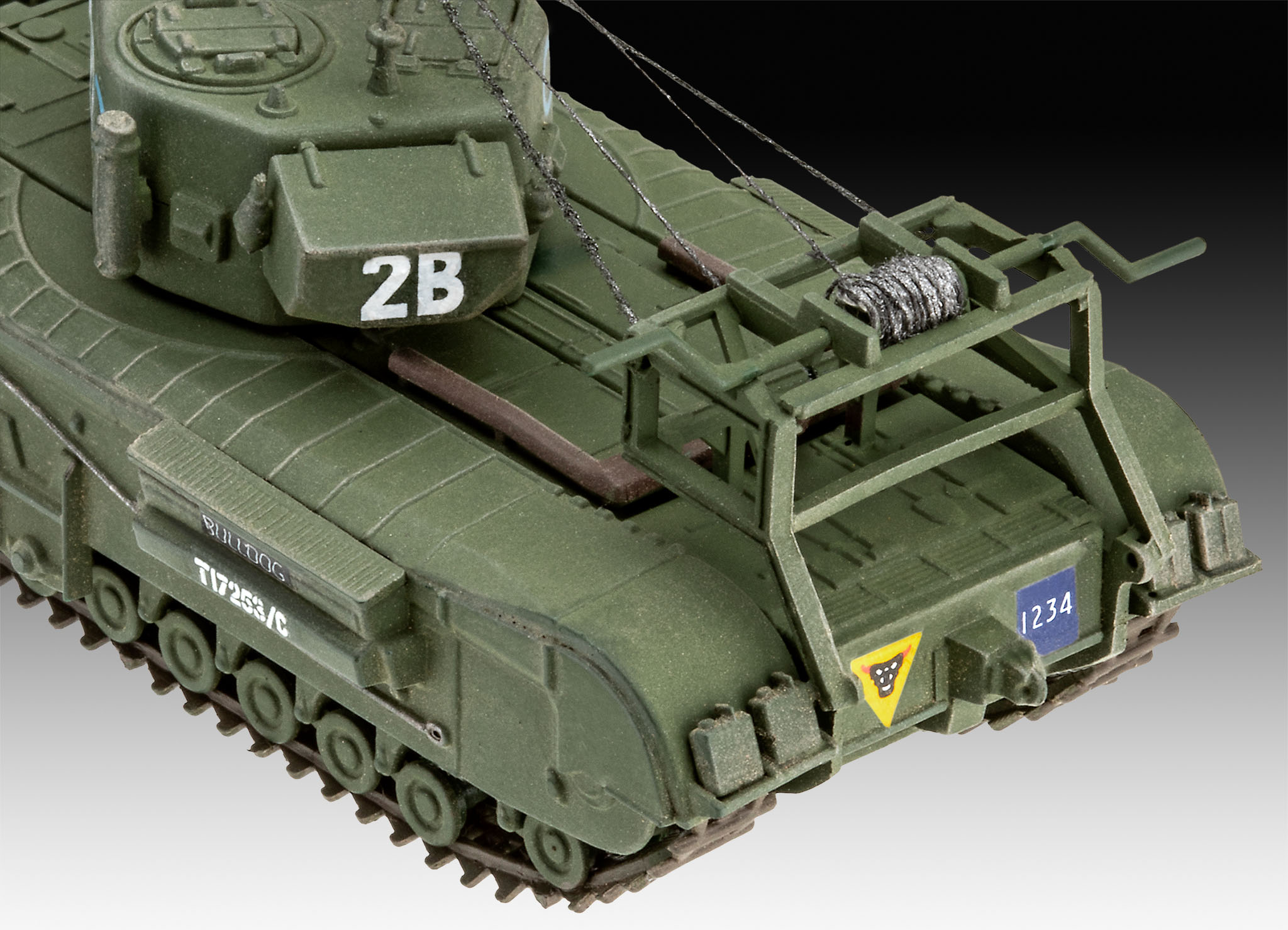 ModelSet - Churchill A.V.R.E. (1:76)