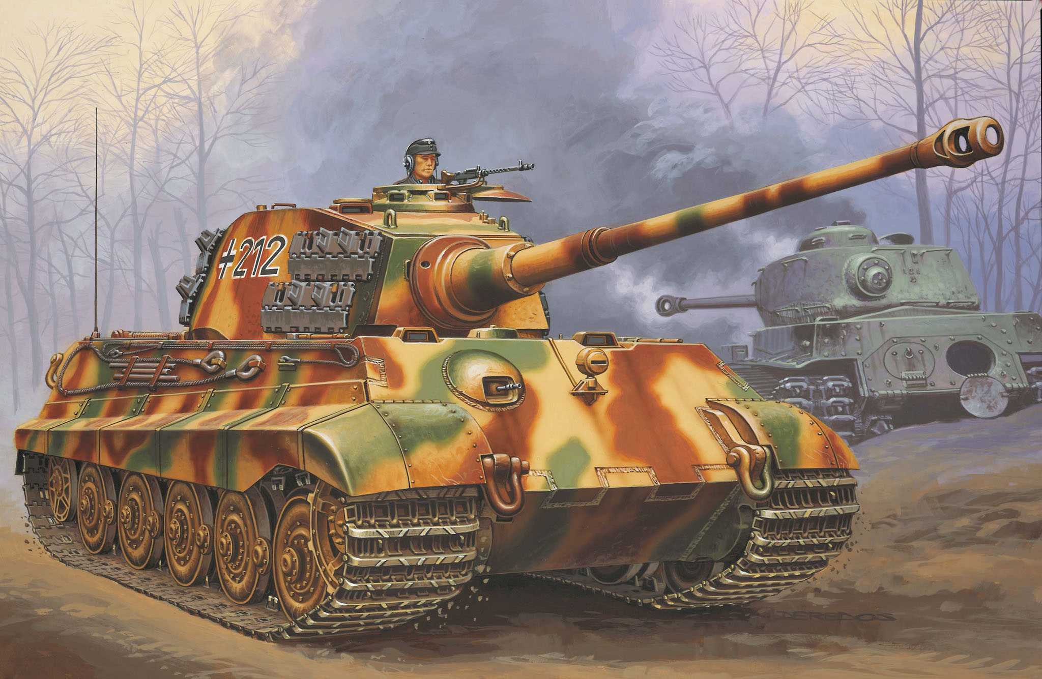 Set - Tiger II Ausf. B (Revell 1:72)