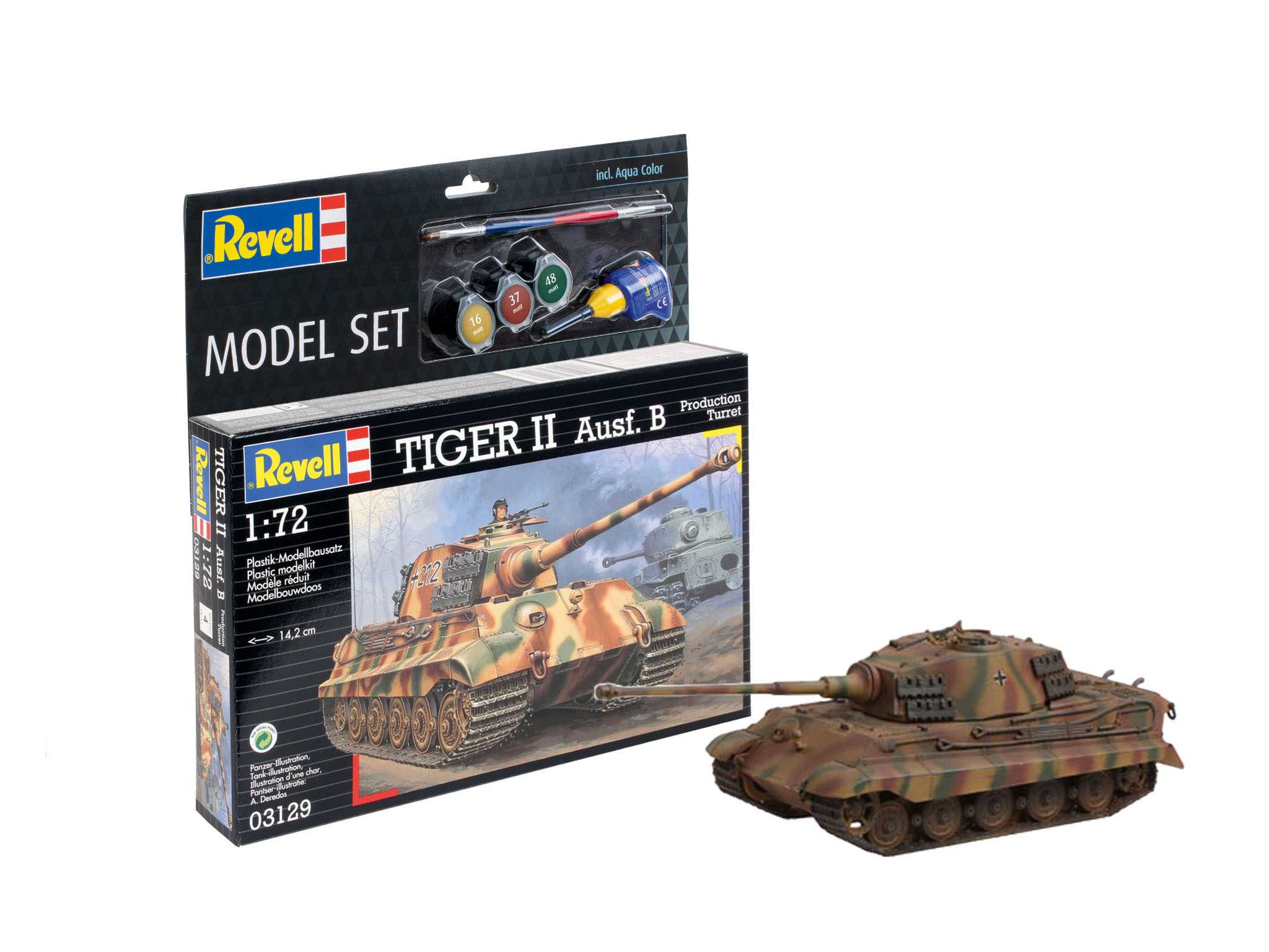Set - Tiger II Ausf. B (Revell 1:72)