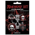 Placka set - Alchemy (La Mort) - 4x38mm