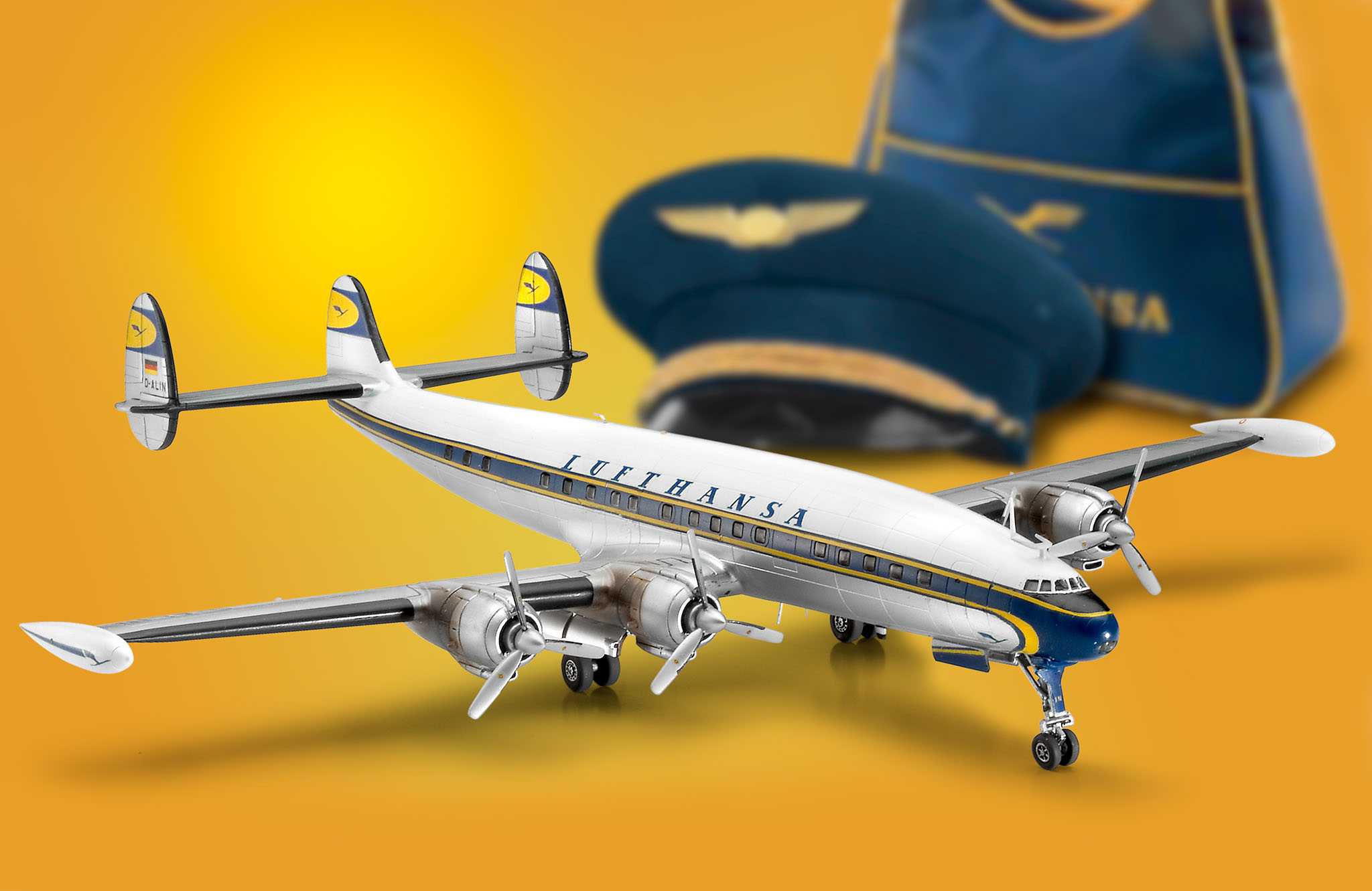Lockheed L.1049G Super Constellation Lufthansa (1:144)