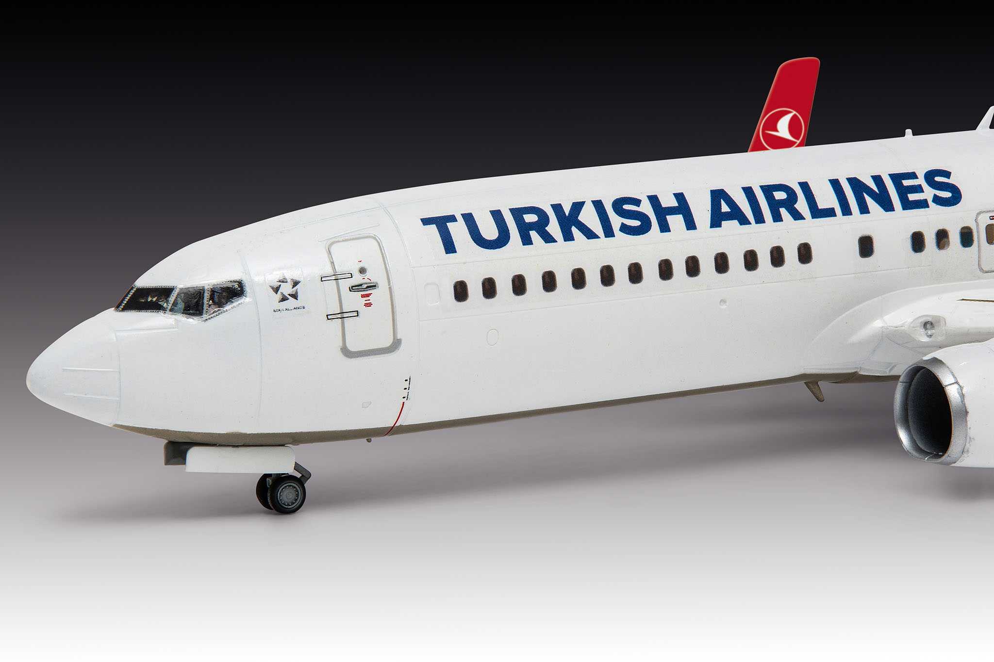 Boeing 737-800 "Turkish Airlines" (1:144)