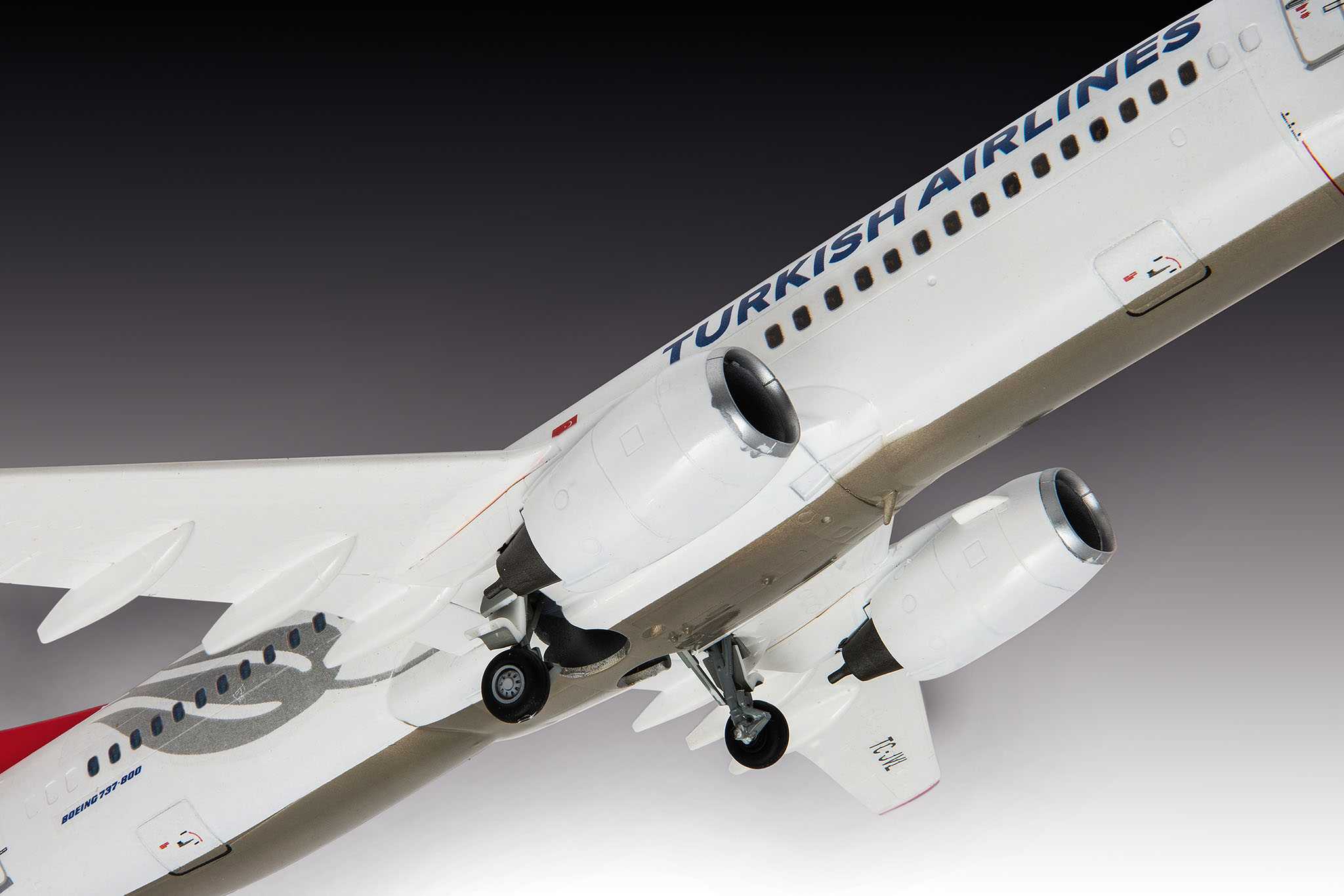 Boeing 737-800 "Turkish Airlines" (1:144)