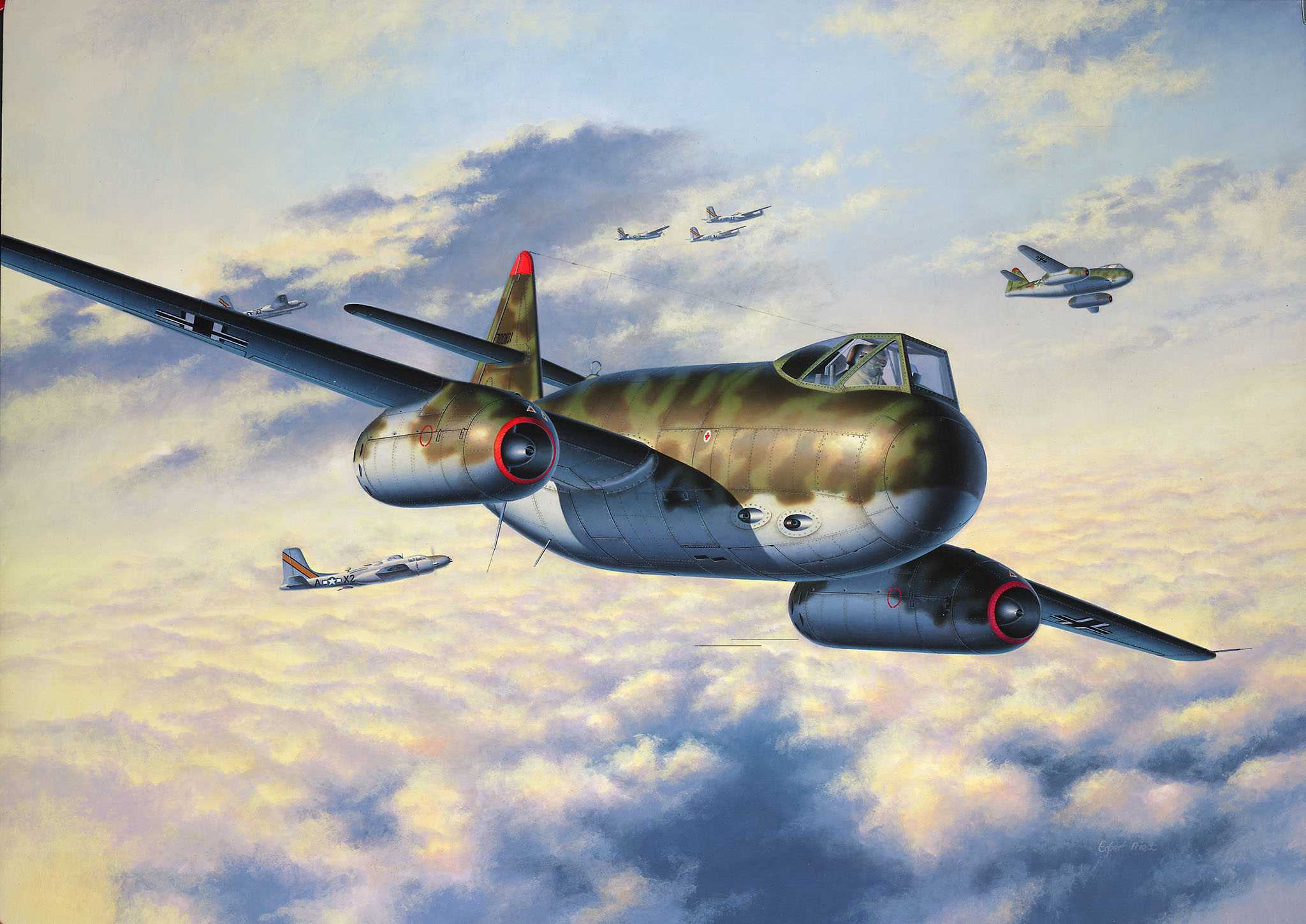 Messerschmitt P.1099A - P-Series (1:72)