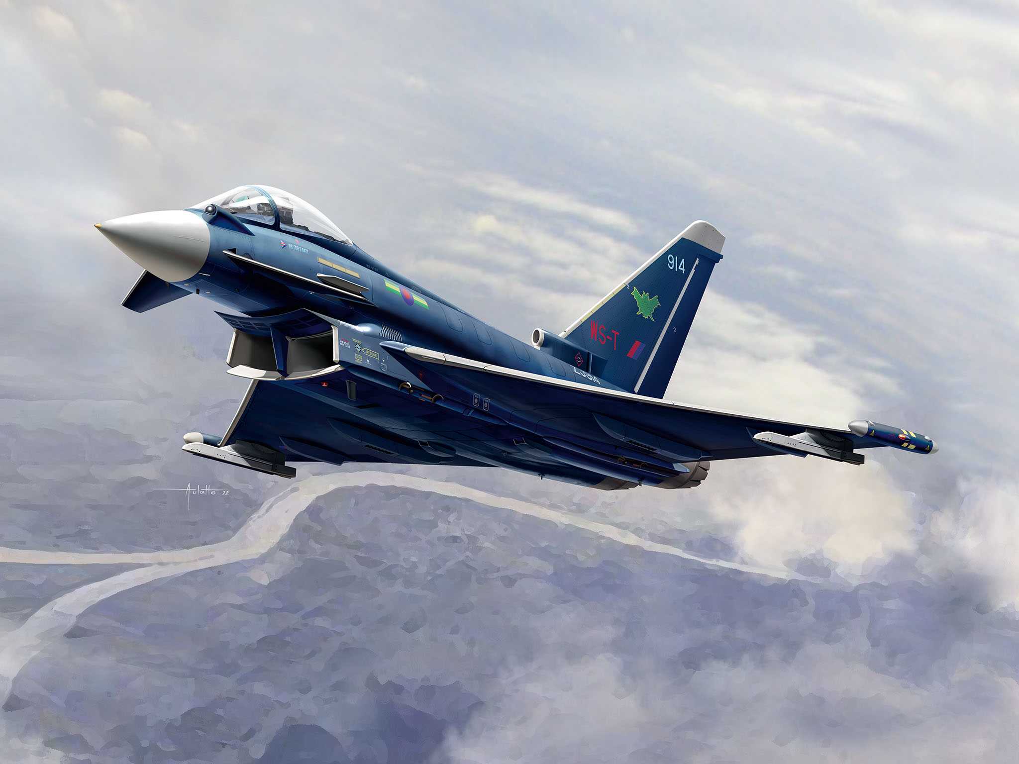 Eurofighter Typhoon - RAF (Revell 1:144)