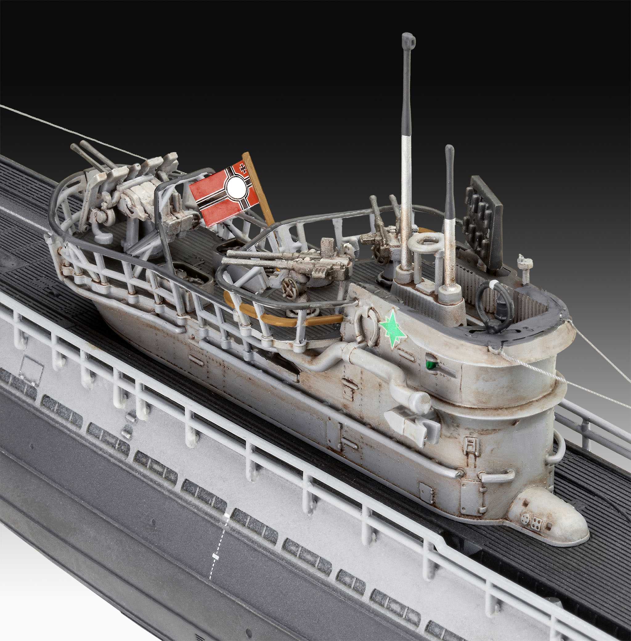 German Submarine Type IX C/40 (U190) (1:144)