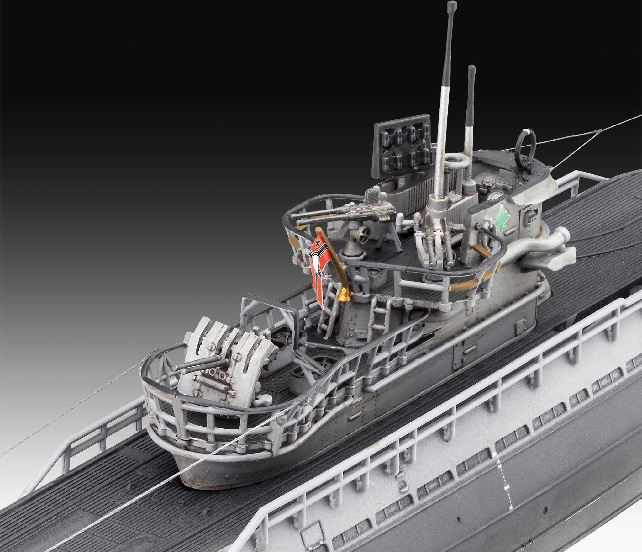 German Submarine Type IX C/40 (U190) (1:144)