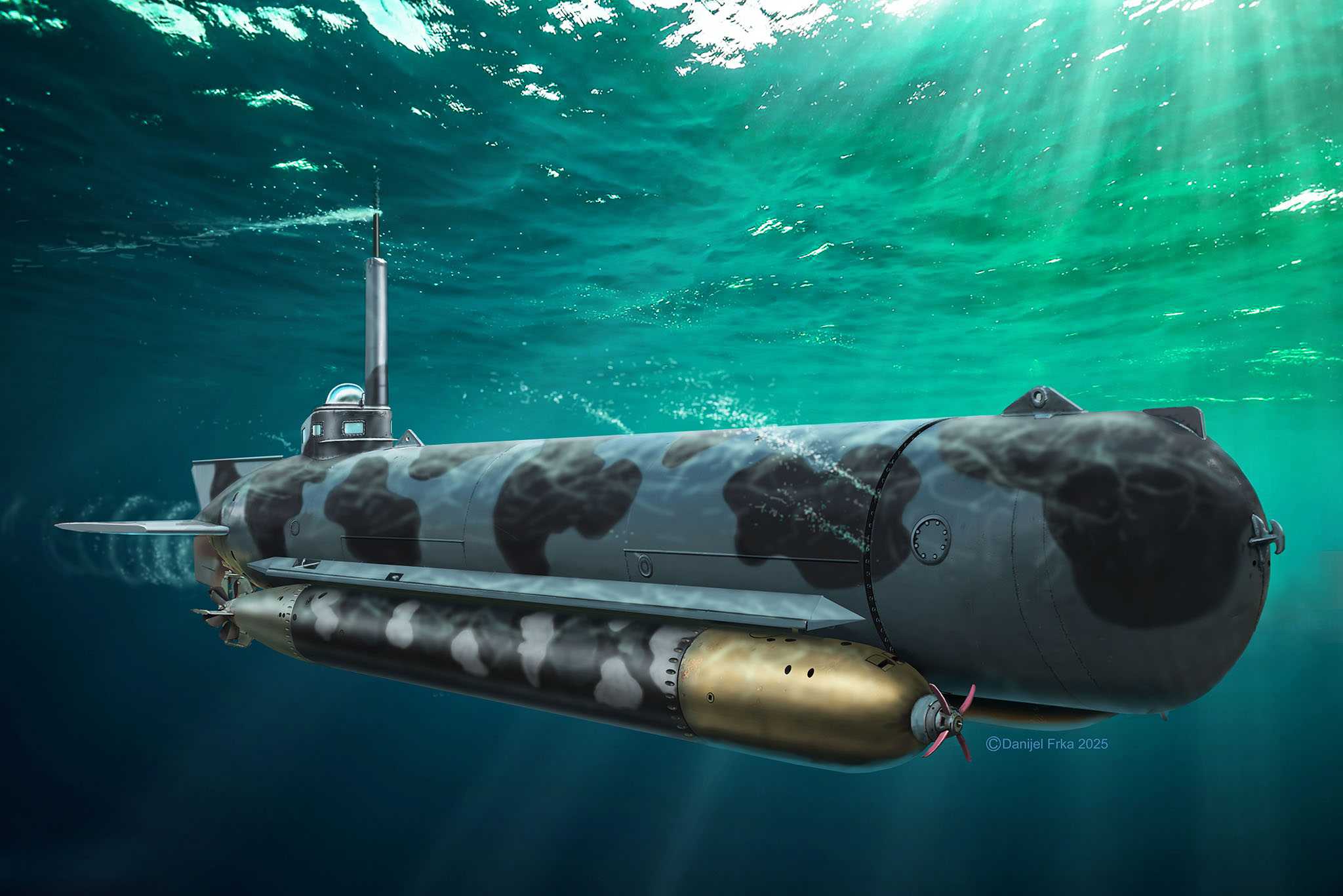 German Midget Submarine Type Molch (1:72)
