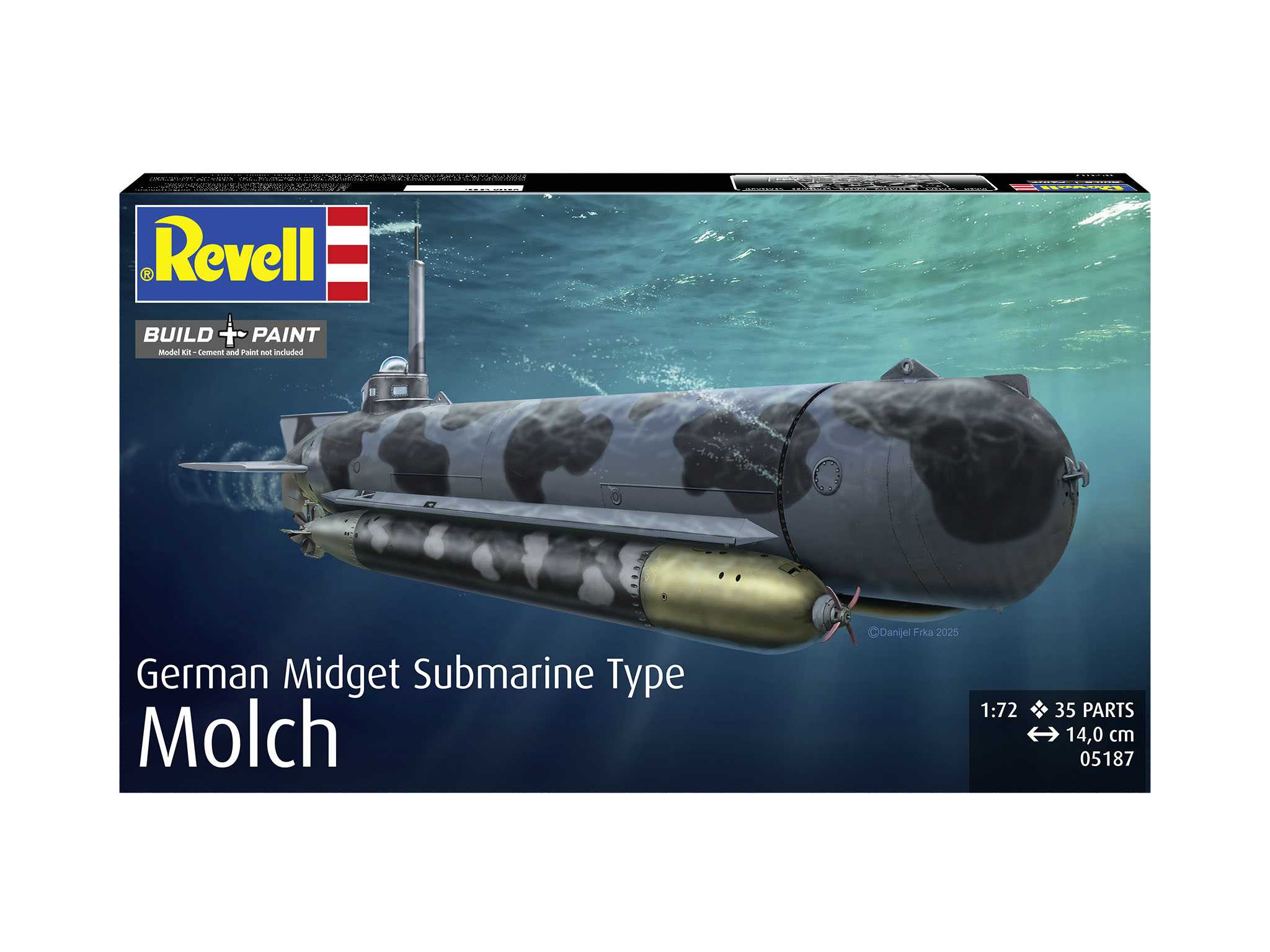 German Midget Submarine Type Molch (1:72)
